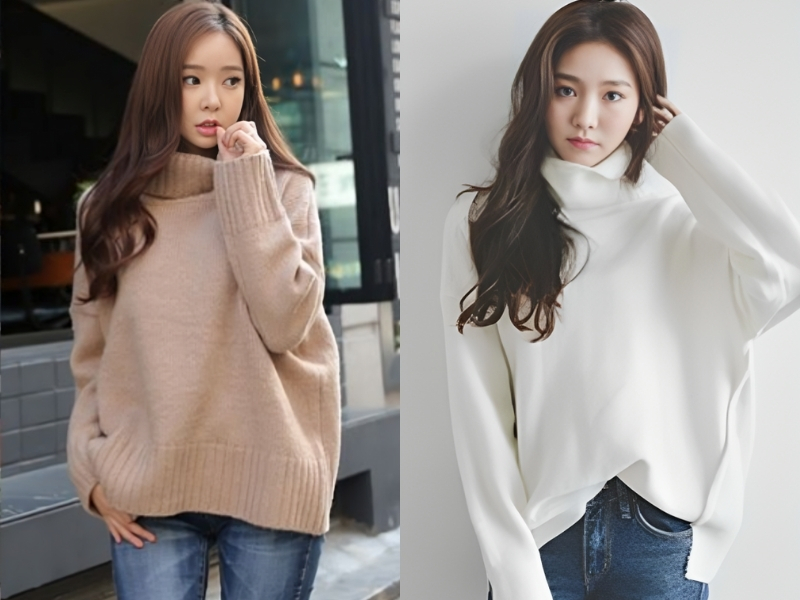 0e32d143-mix-do-mua-dong-phong-cach-han-quoc-nu-01 Phối áo len cổ lọ kết hợp quần jean dài