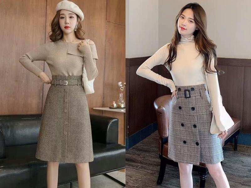 65ab984e-cac-mau-vay-da-mua-dong-10 Chân váy dạ chữ A
