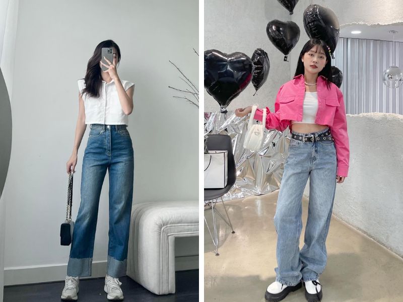 66a0e2d1-ao-croptop-mac-voi-quan-gi13 Áo sơ mi croptop mặc với quần gì để vừa lịch sự vừa cá tính (Nguồn: Facebook Rever.Clothing / Facebook Secodee)