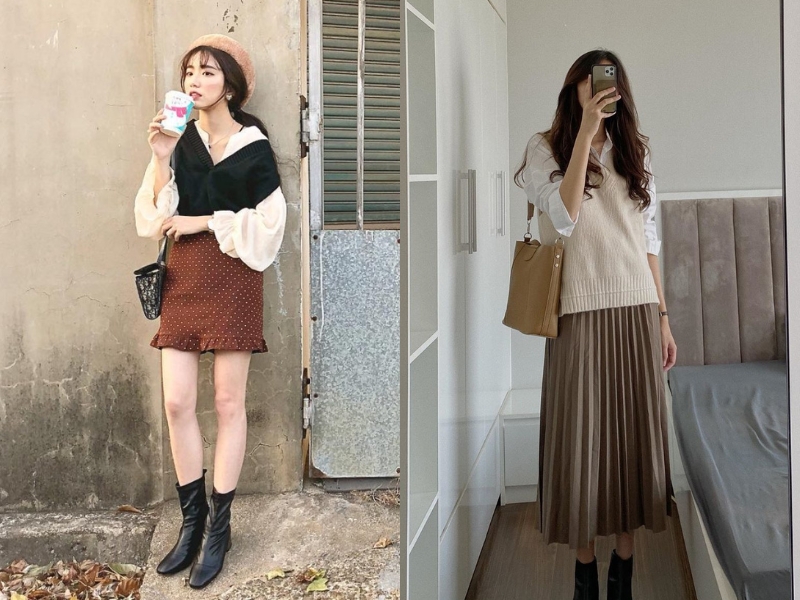 7076b554-6q Mix đồ mùa đông phong cách Hàn Quốc nữ thu hút và trendy 10