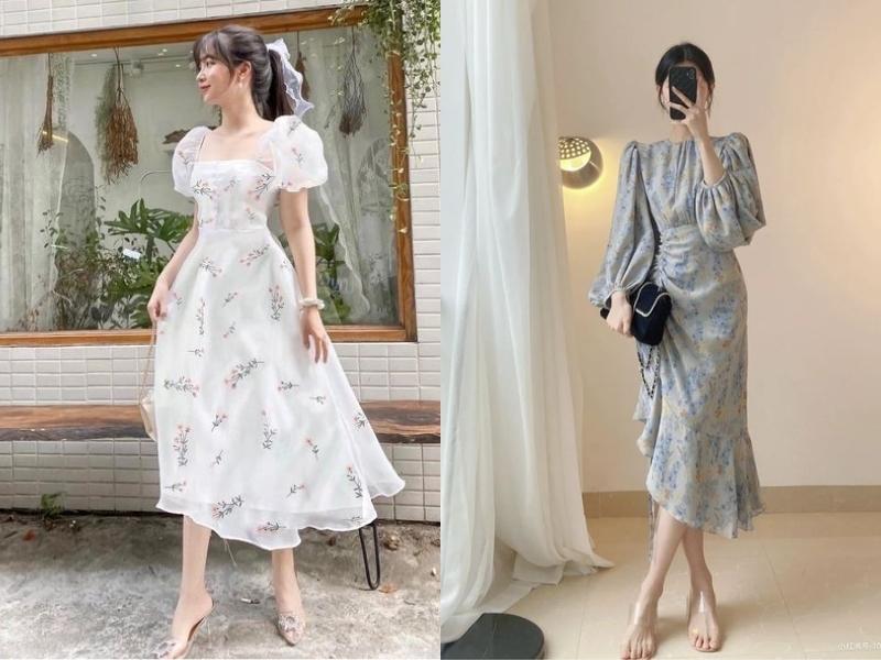 71e1aae5-cach-phoi-do-nu-2 Các kiểu váy hoa tay phồng sẽ giúp các bạn nữ trông đầy đặn hơn (Nguồn: nib và Moonnnnn_1712)