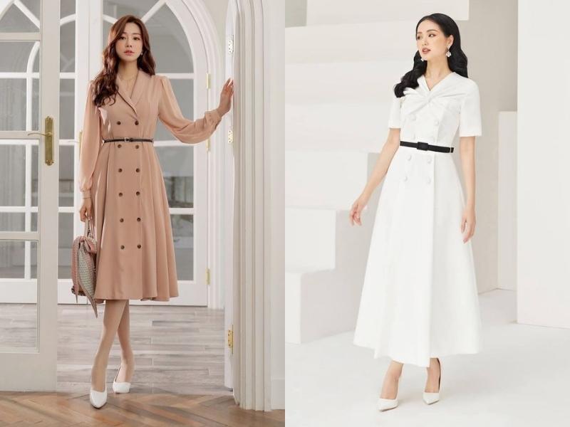 8a0fa40d-cach-phoi-do-nu-109 Dây thắt lưng sẽ giúp các mẫu váy liền của bạn có điểm nhấn hơn (Nguồn: Thảo Nhi và MEAN BLVD)