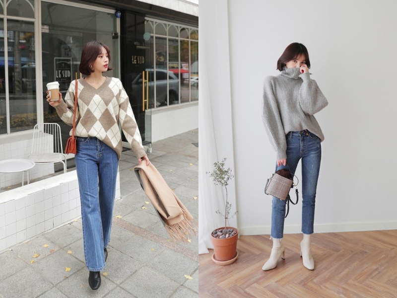 8d469b37-3q Mix đồ mùa đông phong cách Hàn Quốc nữ thu hút và trendy 7