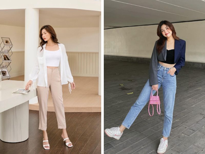 a77701d5-ao-croptop-mac-voi-quan-gi24 Trang phục mà các cô nàng công sở không thể bỏ lỡ (Nguồn: Facebook Mieu / Instagram berrybingooo)