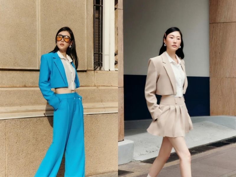 af0f2f09-phoi-do-voi-ao-blazer-nu-27 Cuốn hút và gây ấn tượng mạnh là những gì có thể thấy khi phối đồ với áo blazer và sơ mi (Nguồn: À TOUS STORE)