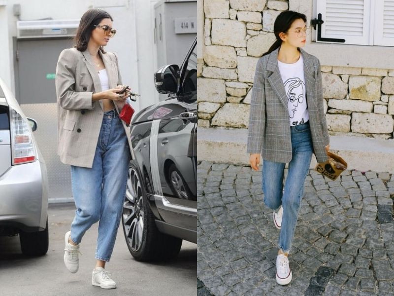 bab3e73d-phoi-do-voi-ao-blazer-nu-40 Outfit thích hợp cho những buổi cà phê cùng bạn bè (Nguồn: justjared.com/ Thắm Đặng Store)