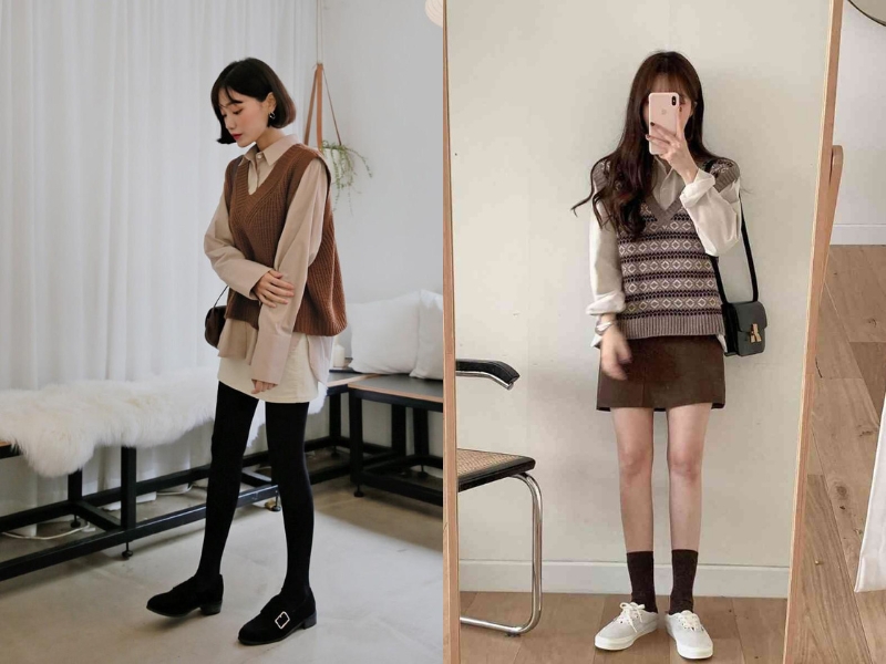 c091655c-2q Mix đồ mùa đông phong cách Hàn Quốc nữ thu hút và trendy 6