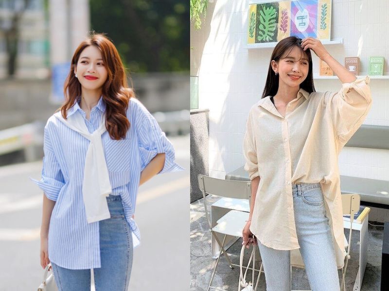 c311f295-phoi-do-voi-quan-ong-suong-nu-24 Đừng bỏ qua những chiếc áo sơ mi kiểu cách khi phối đồ với quần ống suông nữ (Nguồn: Hapigo/ Pedro Việt Nam)