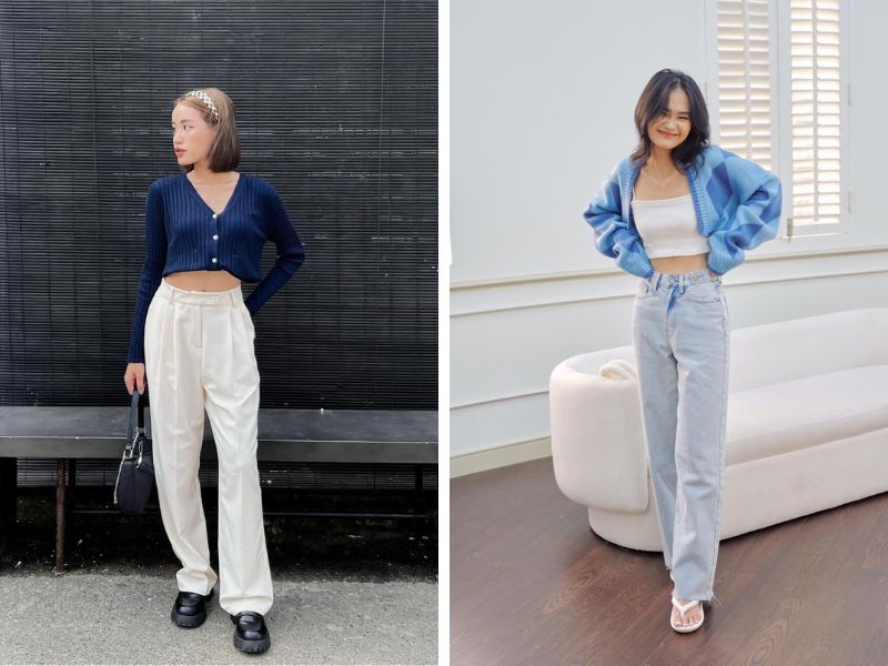 d6956f70-ao-croptop-mac-voi-quan-gi15 Diện croptop len vào mùa Đông, tại sao không? (Nguồn: Facebook Len)