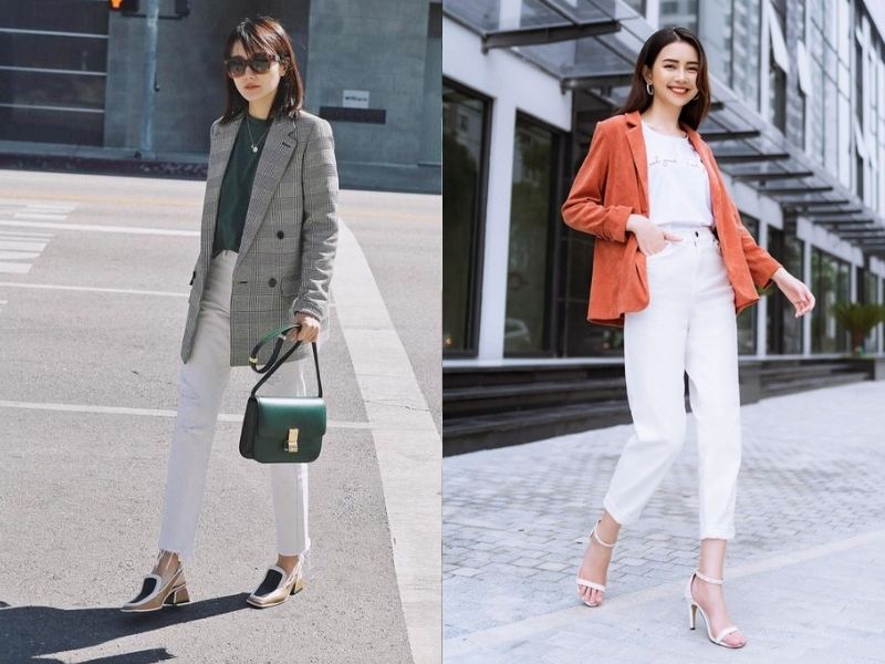 d750af6f-phoi-do-voi-ao-blazer-nu-19 Thanh lịch và tươi tắn trong chiếc áo thun và áo blazer (Nguồn: Bảo Duyên BabyHouse/ Diễn đàn nhận xét đánh giá)