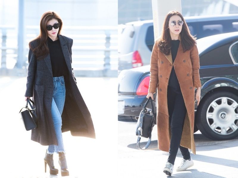 e39f2781-phoi-do-voi-ao-blazer-nu-41 Áo blazer dáng dài thích hợp với những bạn nữ cao ráo (Nguồn: Kênh Phụ Nữ)