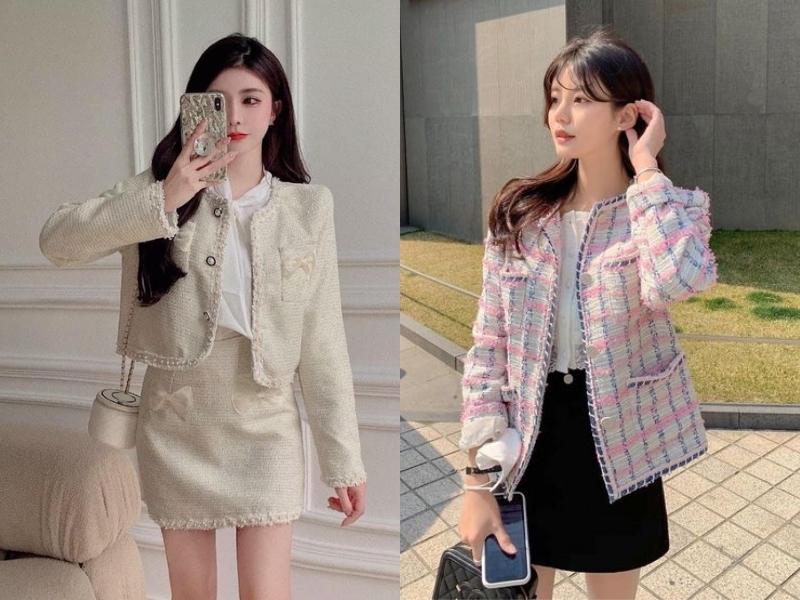 f2fe92d7-cach-phoi-do-nu-59 Áo dạ tweed phù hợp với cách phối đồ nữ tính, sang trọng (Nguồn: voh.com.vn)