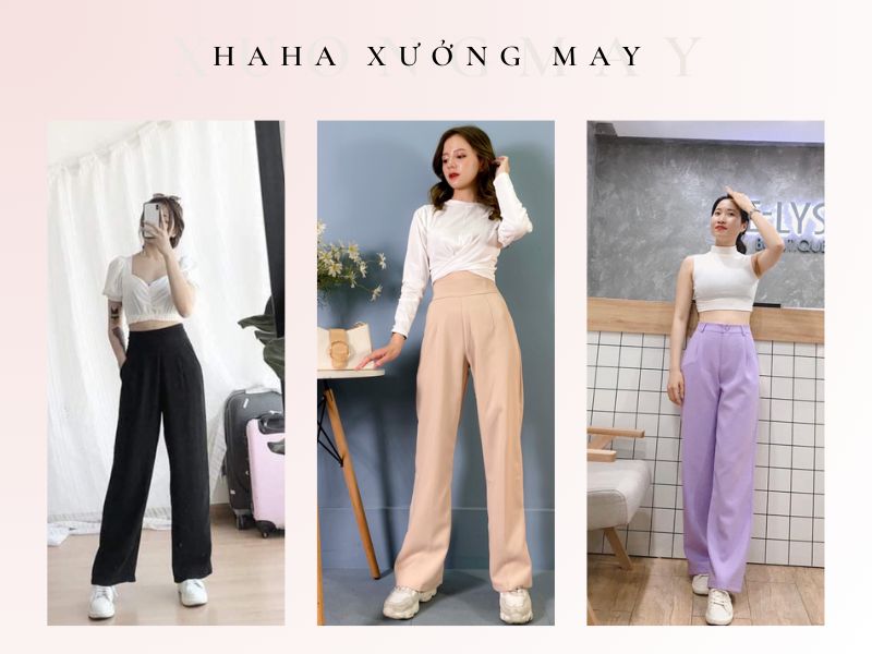 f3c697ae-phoi-do-voi-quan-ong-suong-nu-52 XuongMayHaHa cung cấp nhiều kiểu quần ống suông dành cho các bạn nữ trẻ trung và yêu thời trang (Nguồn: Shopee Blog)