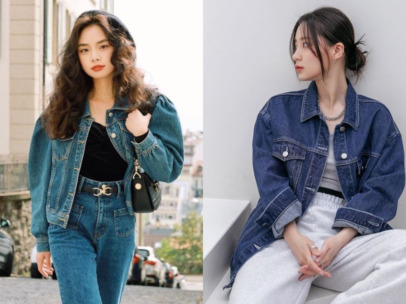 f9ee90c4-phong-cach-vintage-nu14 Áo khoác denim phong cách vintage mang lại nét cá tính, mạnh mẽ (Nguồn: yesstyle.com - SHEIN.com)